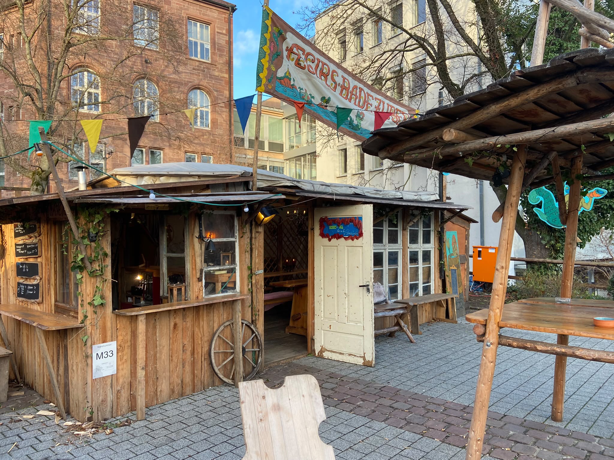Badehaus beim Pforzheimer Mittelaltermarkt
