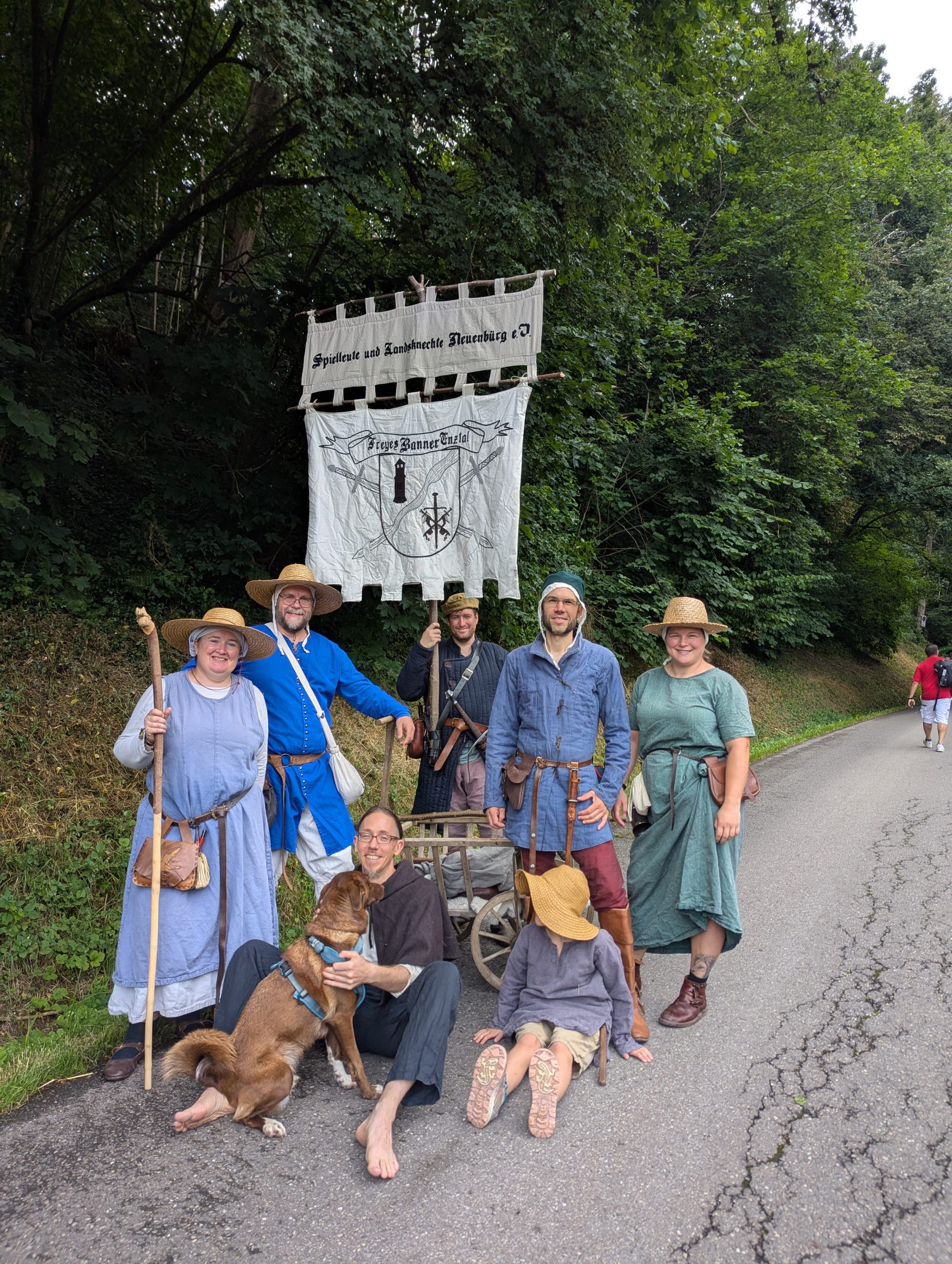 Freyes Banner Enztal – historisches Lagerleben